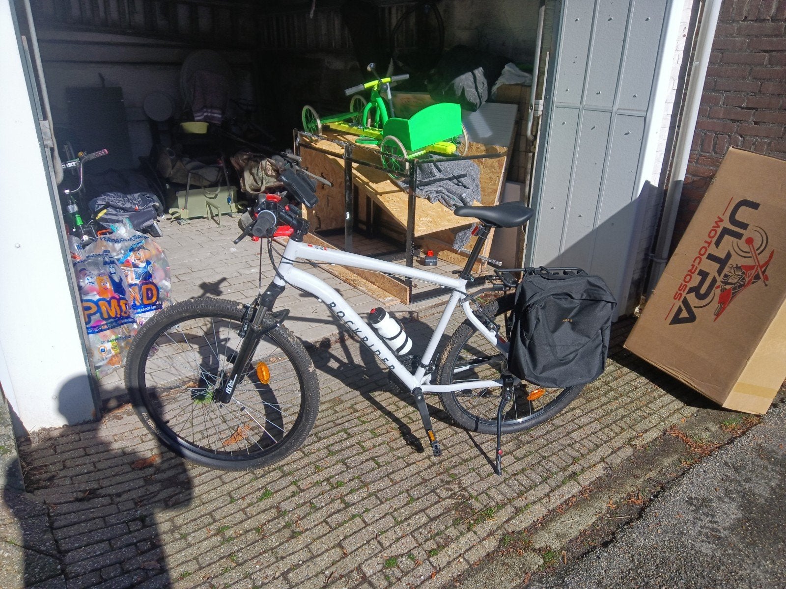 Rockrider  Mountainbike - Zo goed als nieuw, Zo goed als nieuw, Schijfrem, 53 tot 57 cm, Ophalen