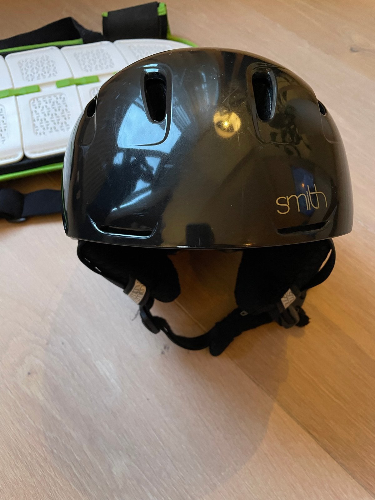 Smith skihelm met skibril - Zwart, Ophalen, Gedragen, Overige typen