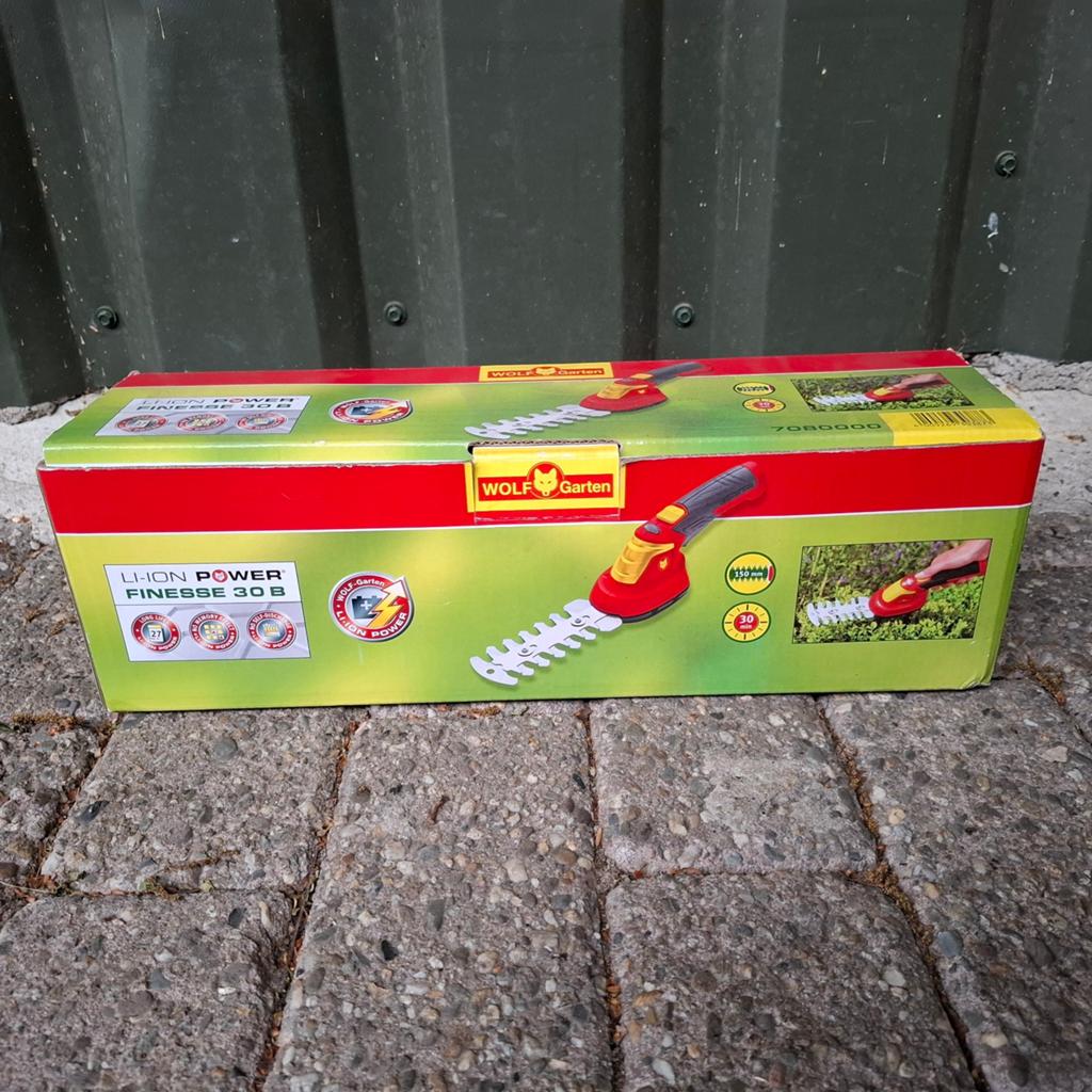 Bijna nieuwe wolf accu heggeschaar, Ophalen of Verzenden, Zo goed als nieuw, Accu, Wolf Garten, Gardena