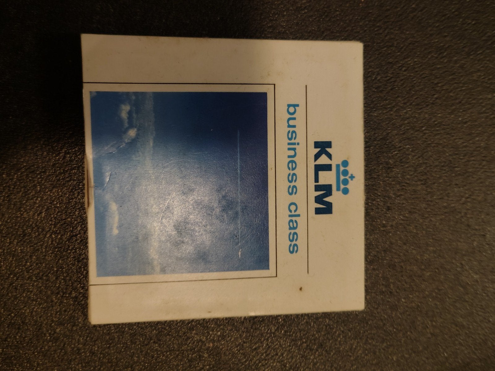 KLM Business Class Tegeltje, Ophalen of Verzenden