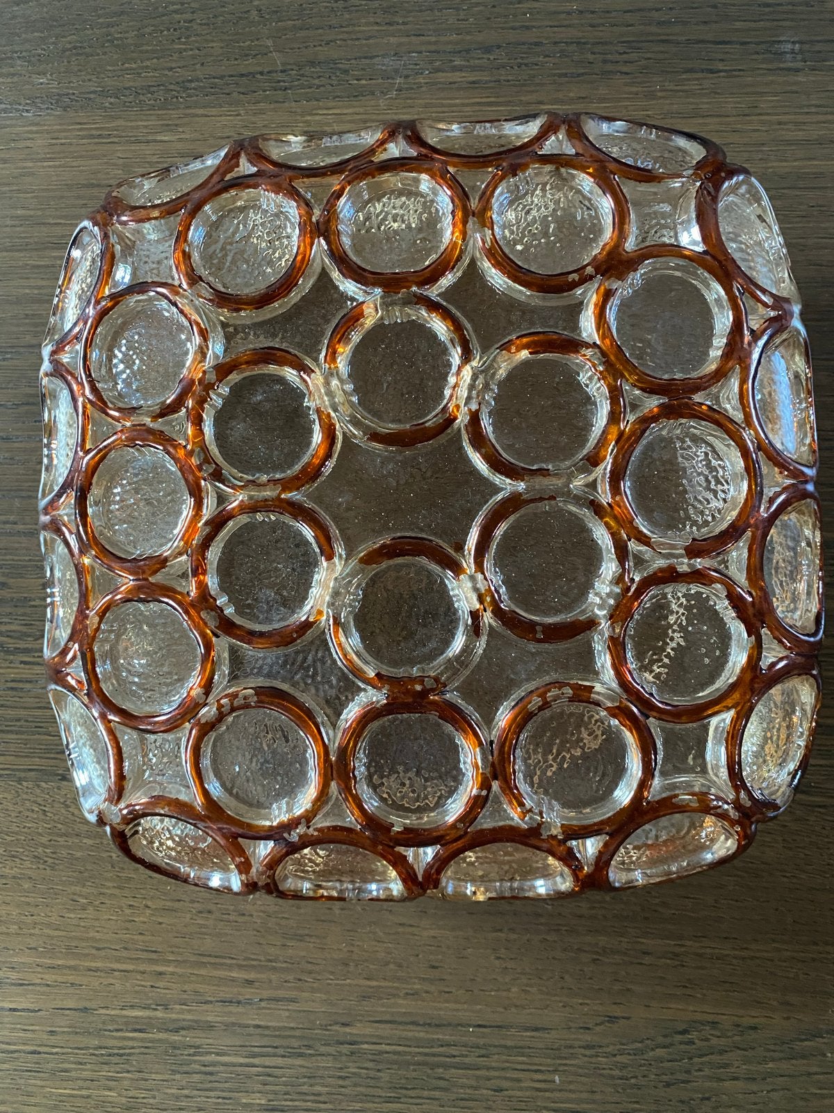 Vintage Plafondlamp Helena Tynell Glashütte Limburg Jaren 60, Ophalen of Verzenden