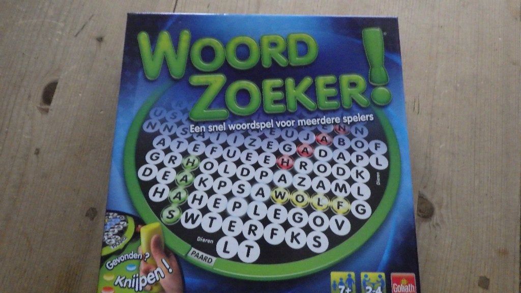 woord zoeker, Hobby en Vrije tijd, Gezelschapsspellen | Bordspellen, Ophalen