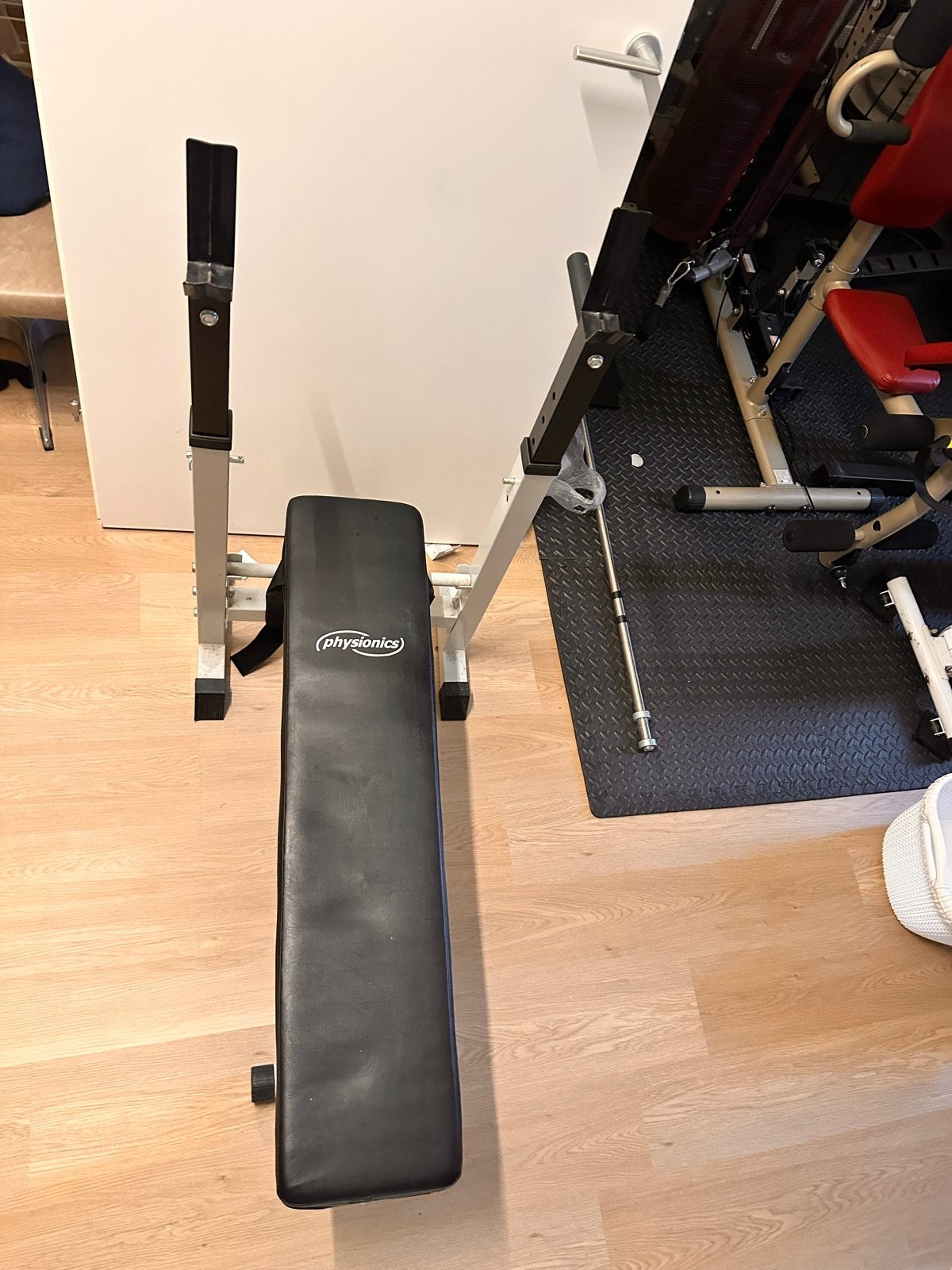 Physionics Fitnessbank - Ideaal voor Krachttraining, Ophalen, Gebruikt, Armen, Fitnessbank