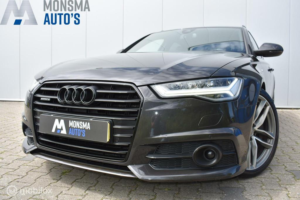 Audi A6 Avant 3.0 TFSI q. MTM 440pk Oolonggrau RS-stoelen AC, Auto's, Gebruikt, 2995 cc, 1790 kg, Vierwielaandrijving