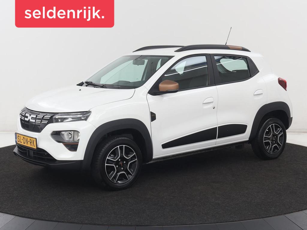 Dacia Spring 65 Extreme 27 kWh | SOH 94,5% | Leder | Camera, Auto's, Gebruikt, 4 stoelen, Wit, 291 min