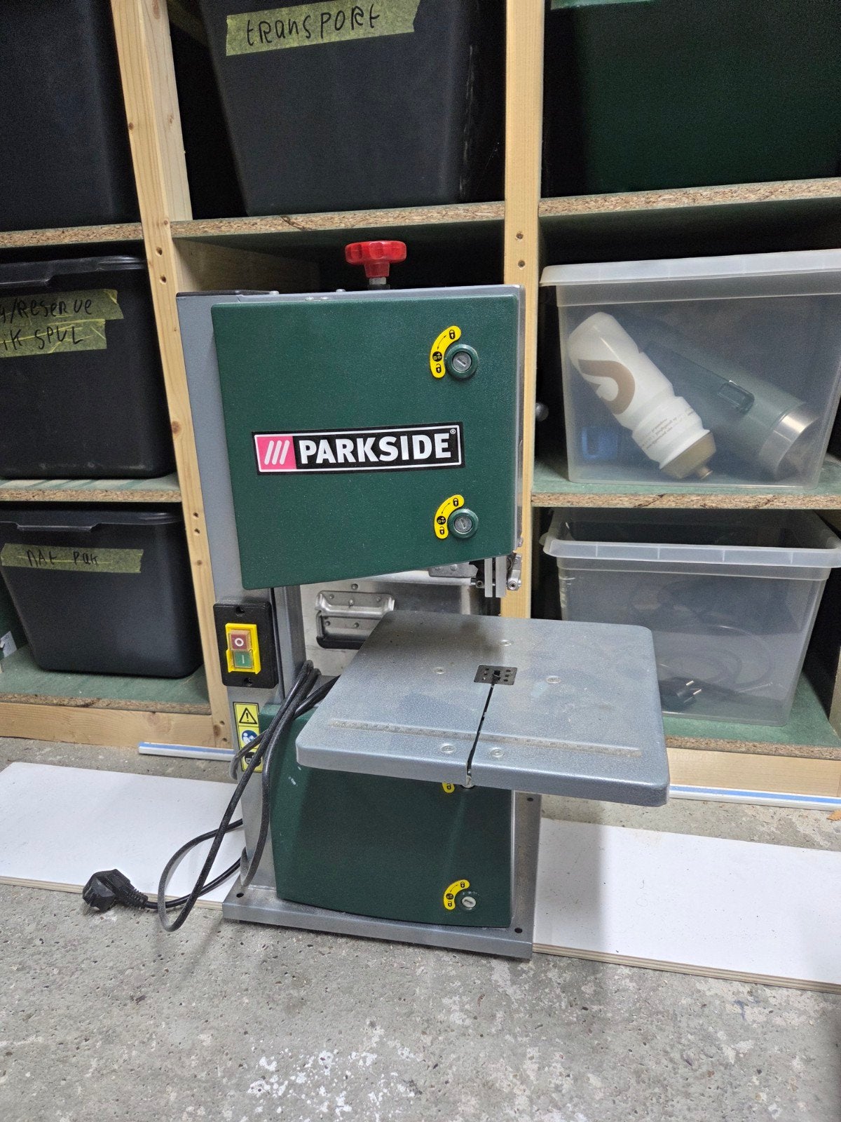 Parkside Bandzaagmachine - Zo goed als nieuw, Ophalen, 30 tot 70 mm, Lintzaag, Minder dan 600 watt