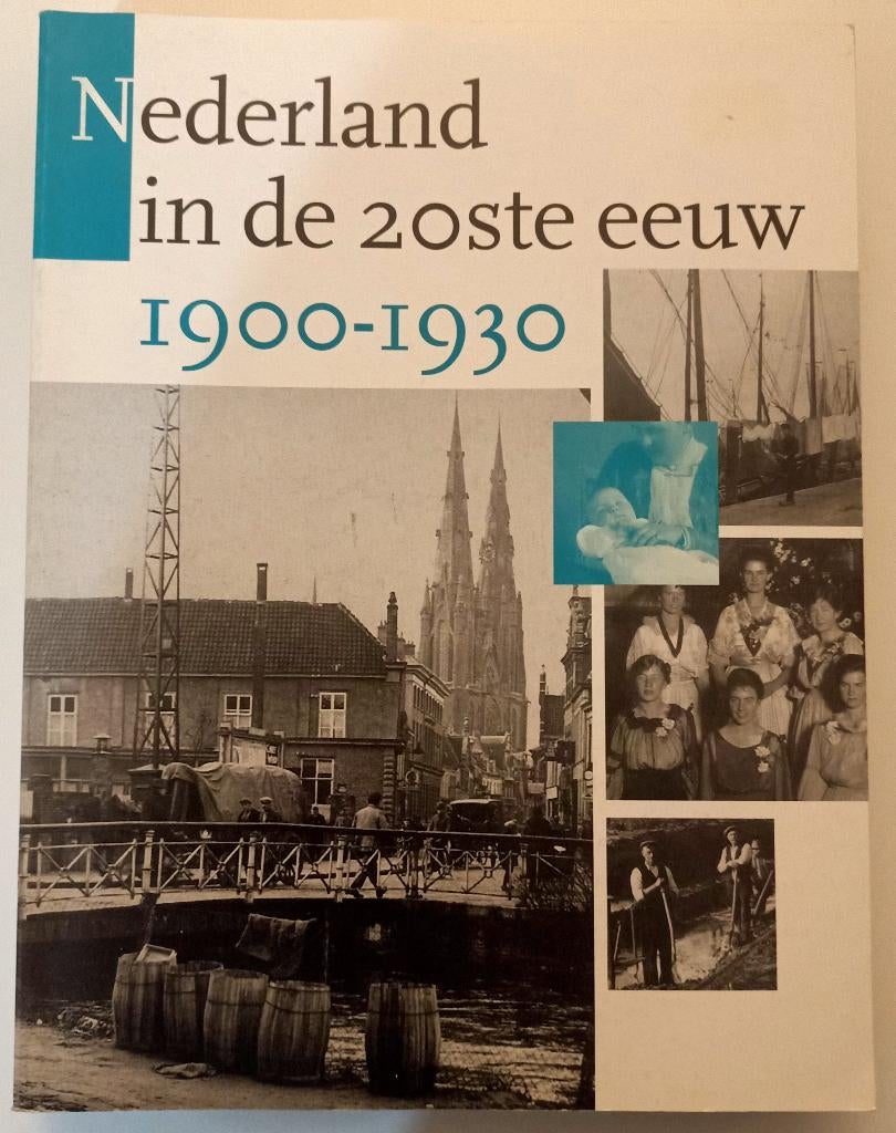 3 Delen NL in de 20ste eeuw. Zachte kaften. NR0708a/b/c, Verzenden, 20e eeuw of later, Gelezen