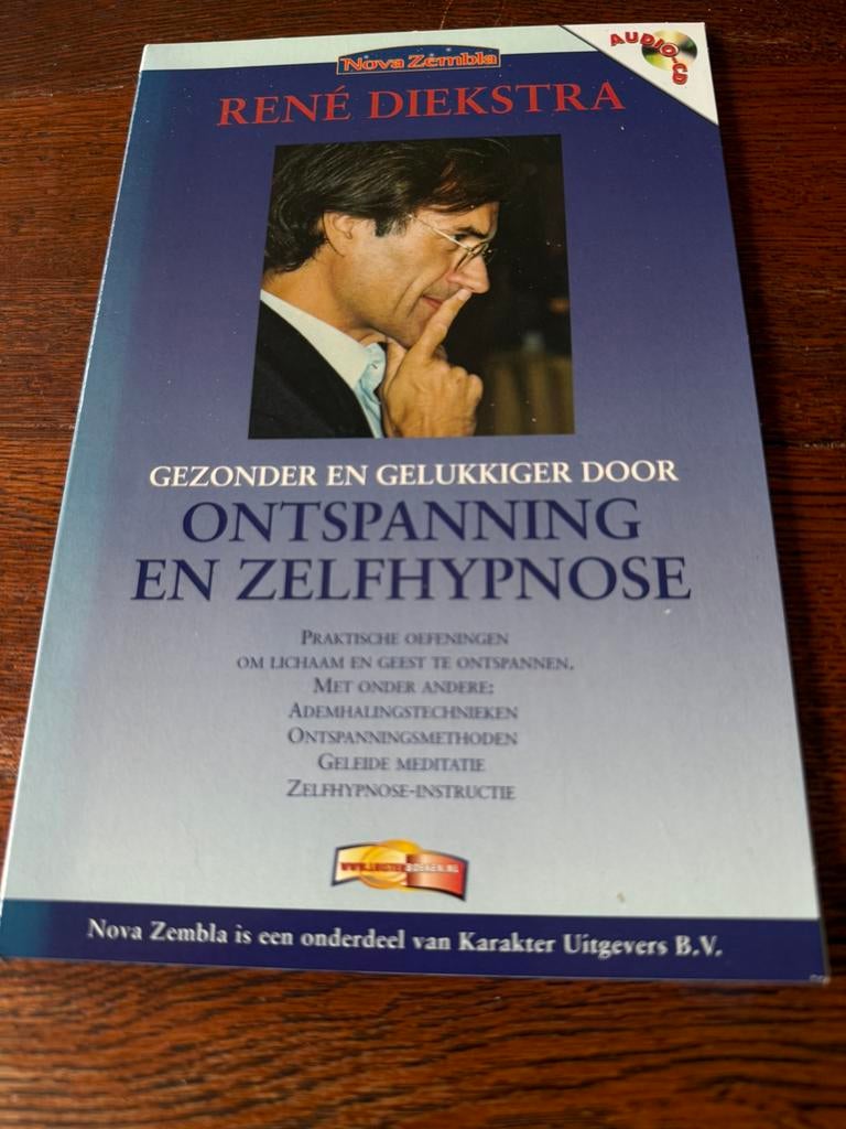 Ontspanning En Zelfhypnose Luisterboek- René Diekstra, Boeken, Ophalen of Verzenden, Zo goed als nieuw