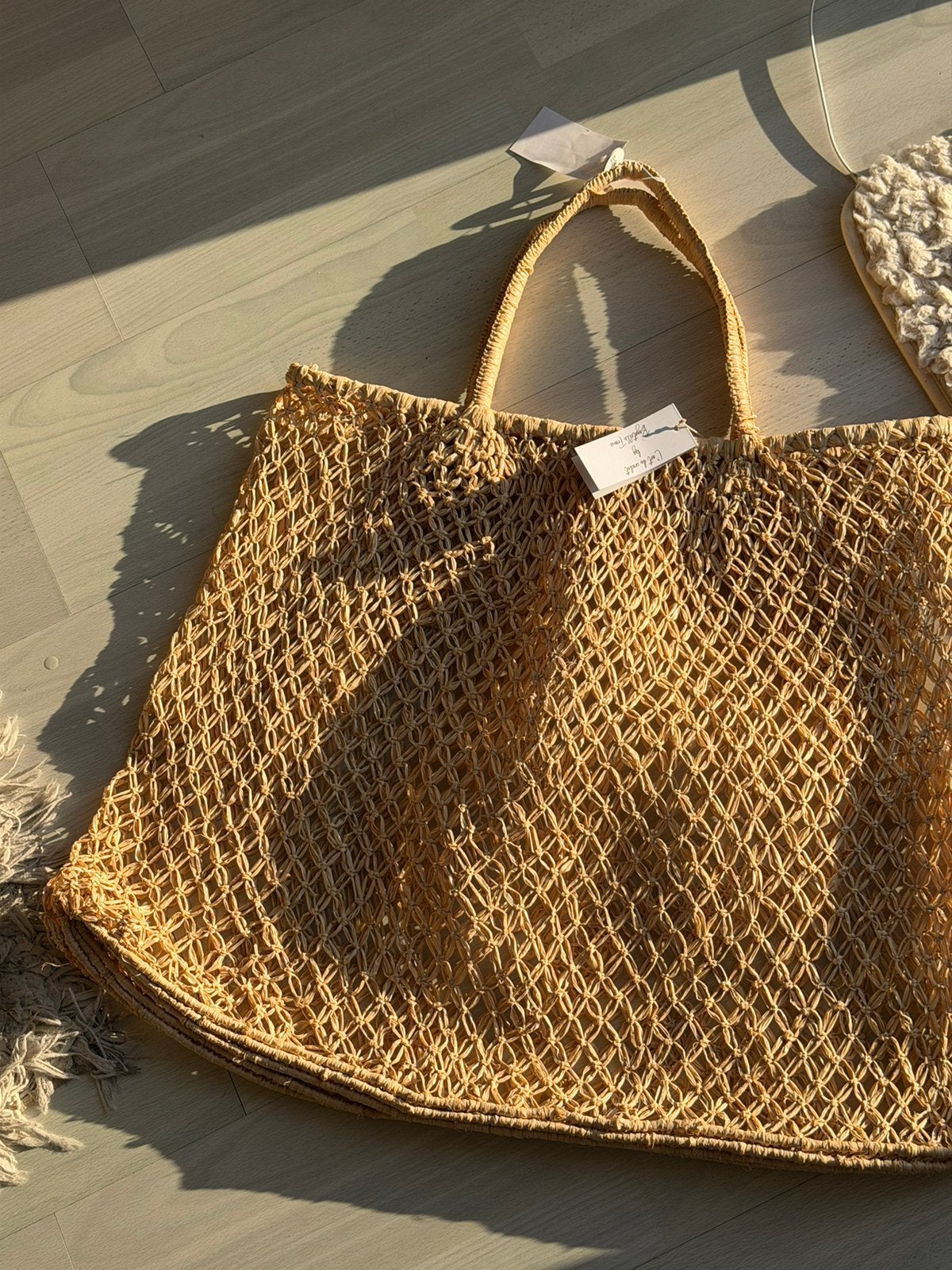 Strandtas Bagatelle France rieten shopper Cabas Millie, Ophalen of Verzenden, Nieuw