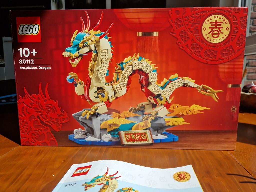 LEGO 80112 Auspicious Dragon - Nieuw in doos, Ophalen of Verzenden, Nieuw, Overige merken