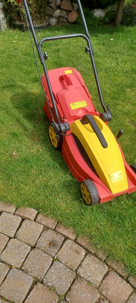 Wolfgarten grasmaaier ambition 34 E, Tuin en Terras, Grasmaaiers, Ophalen of Verzenden, Gebruikt