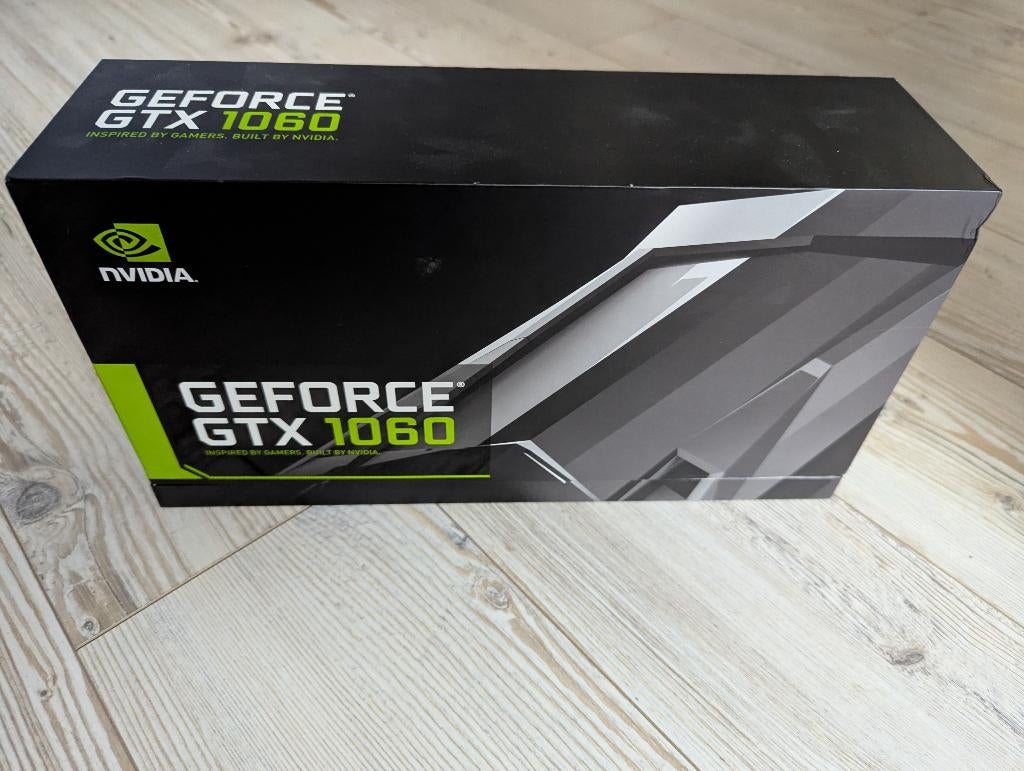 NVIDIA GeForce GTX 1060 6GB Founders Edition - In topstaat!, Computers en Software, Videokaarten, Ophalen, PCI-Express 3, Gebruikt