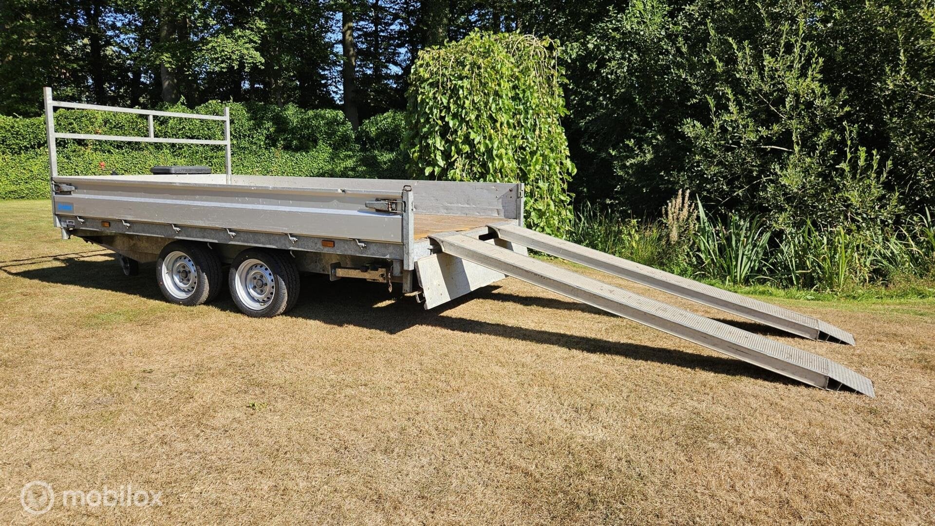 Hapert Cobalt elektrische kipper met oprijplaten en steunp., Auto diversen, Aanhangers en Bagagewagens, Gebruikt