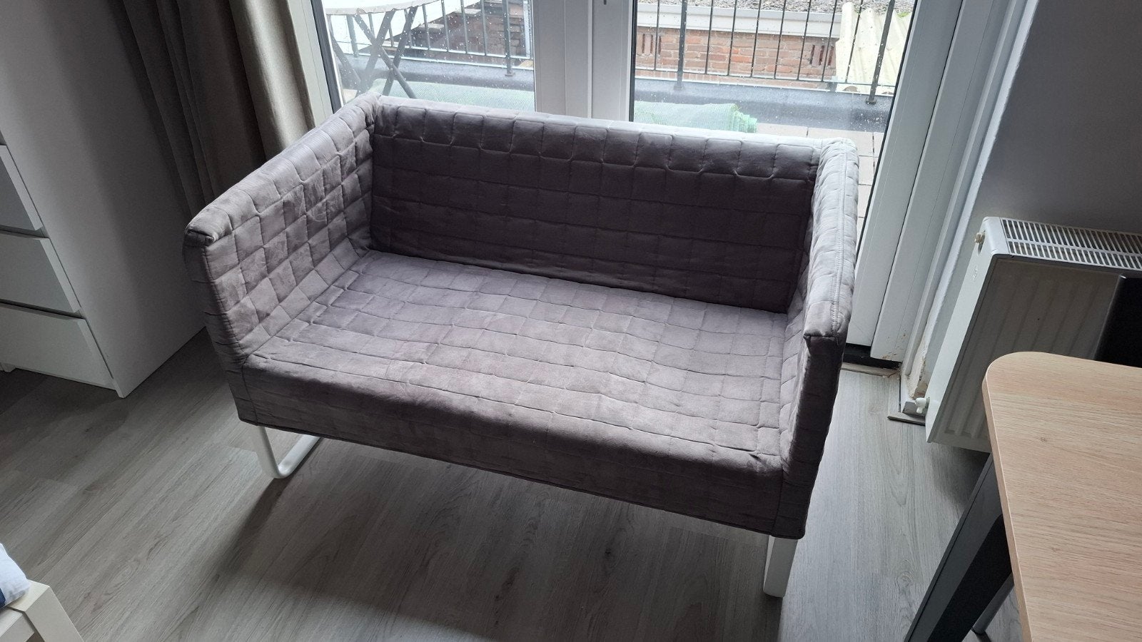 Bankje, Ophalen, Gebruikt, Tweepersoons, 75 tot 100 cm