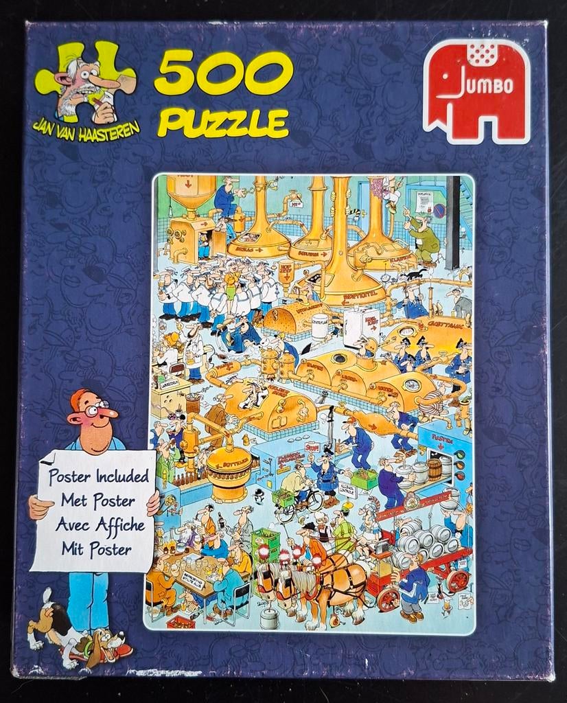 Diverse Jan van Haasteren puzzels (zie beschrijving), Hobby en Vrije tijd, Denksport en Puzzels, Ophalen, Meer dan 1500 stukjes