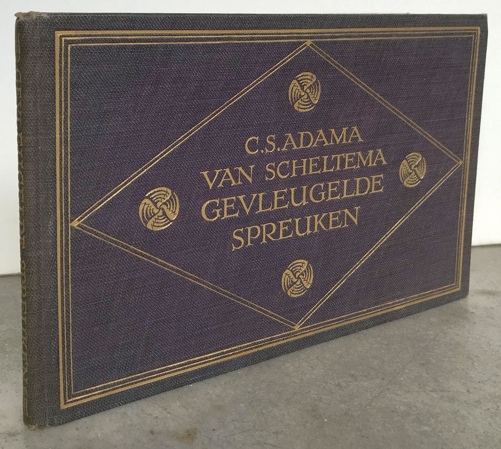 Adama van Scheltema, C.S. - Gevleugelde spreuken (1925), Antiek en Kunst, Ophalen of Verzenden
