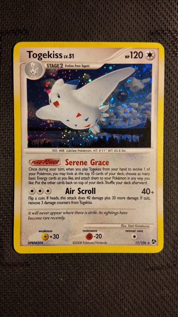 Togekiss 11 Great Encounters | Pokemon kaart, Ophalen, Zo goed als nieuw, Losse kaart, Foil