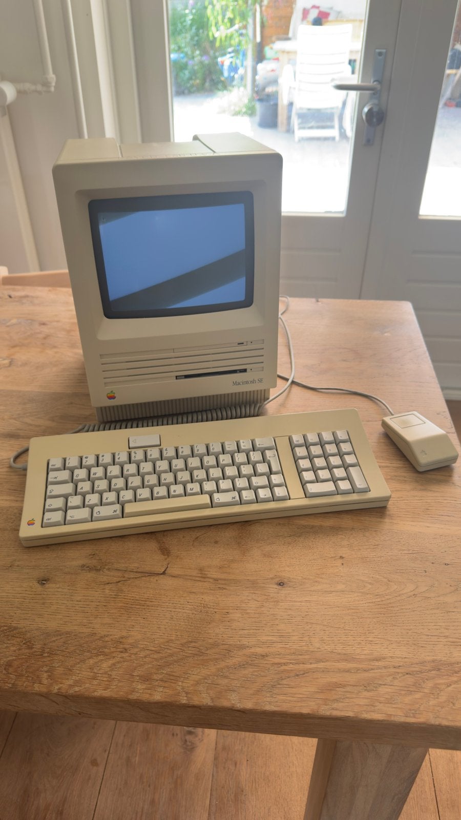 Apple Macintosh SE 4MB evt BlueSCSI, volledig gereviseerd, Ophalen of Verzenden
