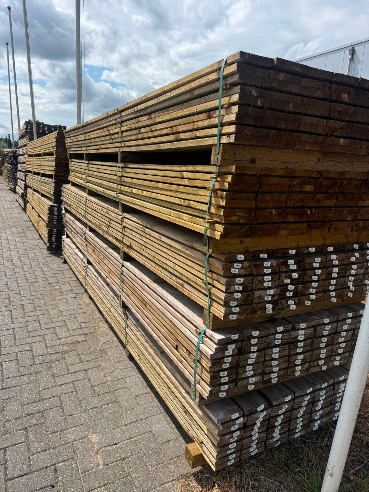 vlonderplanken, Ophalen, Nieuw, Hout