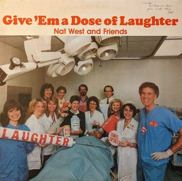 Nat West And Friends Give 'Em A Dose Of Laughter (LP 1985), LP, Ophalen of Verzenden, Zo goed als nieuw, Import