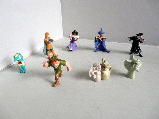Disney # Klokkenluider van de Notre Dame (8x) minifiguurtjes, Verzamelen, Disney, Ophalen of Verzenden, Overige figuren, Zo goed als nieuw