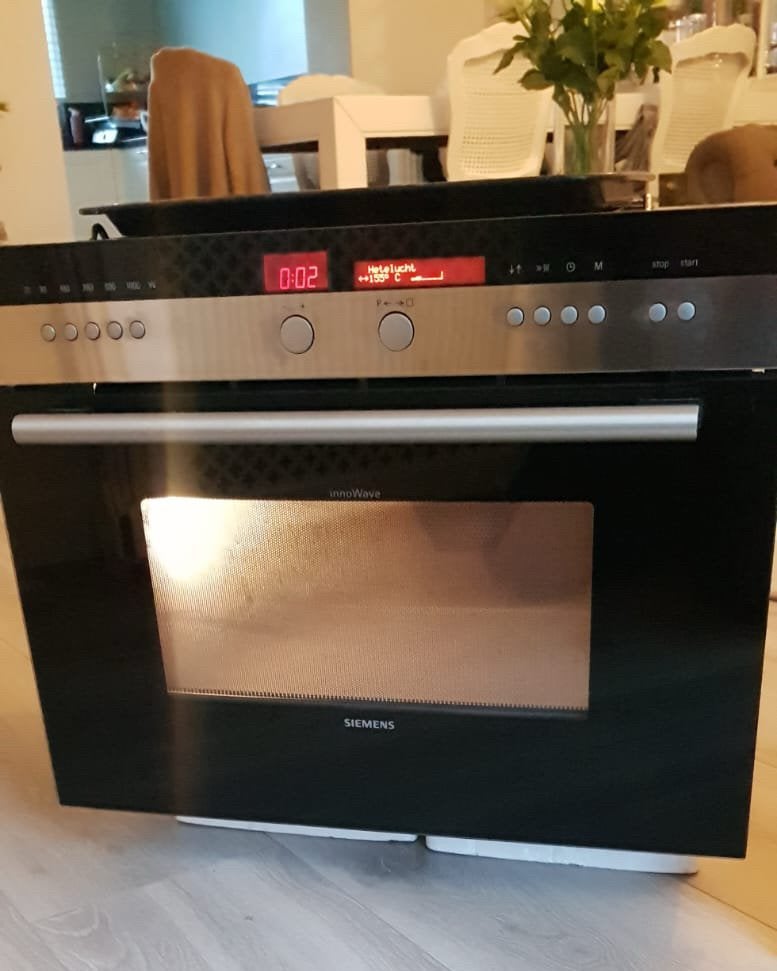 Siemens combi oven magnetron, Ophalen, 45 tot 50 cm, Gebruikt, Siemens