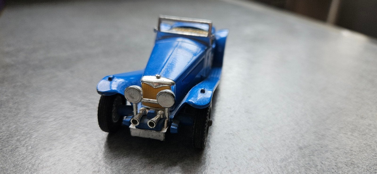 Matchbox Riley MPH 1934 - Blauw Diecast Modelauto, Kinderen en Baby's, Speelgoed | Speelgoedvoertuigen, Gebruikt, Ophalen of Verzenden