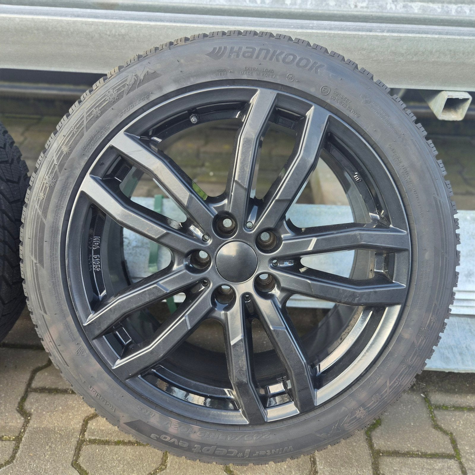 verzwaarde velgen 19``met nieuwe Hankook winterbanden, Banden en Velgen, Nieuw, Winterbanden, Ophalen