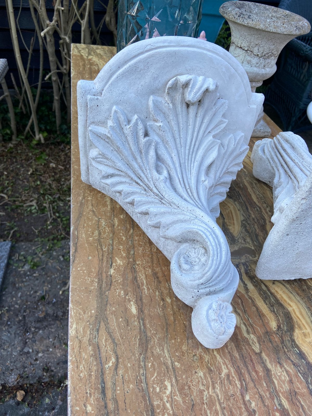 Betonnen wandconsoles buiten/binnen, Ophalen, Zo goed als nieuw
