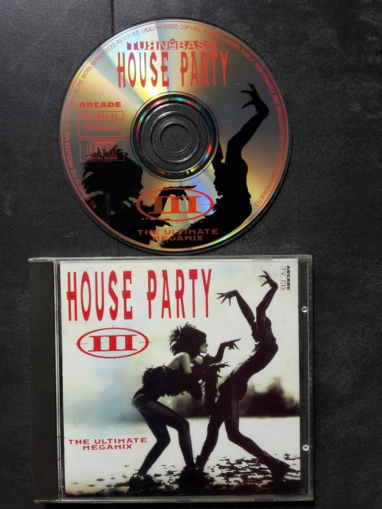 CD - House Party III 3 - Oldschool House Rave Hardcore 1992, Ophalen of Verzenden, Zo goed als nieuw, House, Remixalbum
