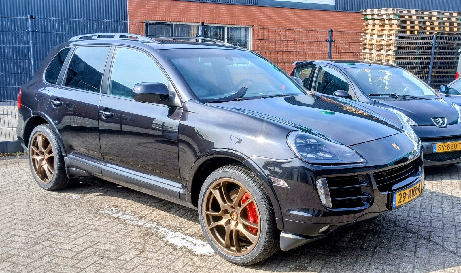 Porsche Cayenne 4.8 S Tiptronic S 2007 Zwart, Automaat, Cayenne, 2220 kg, Zwart