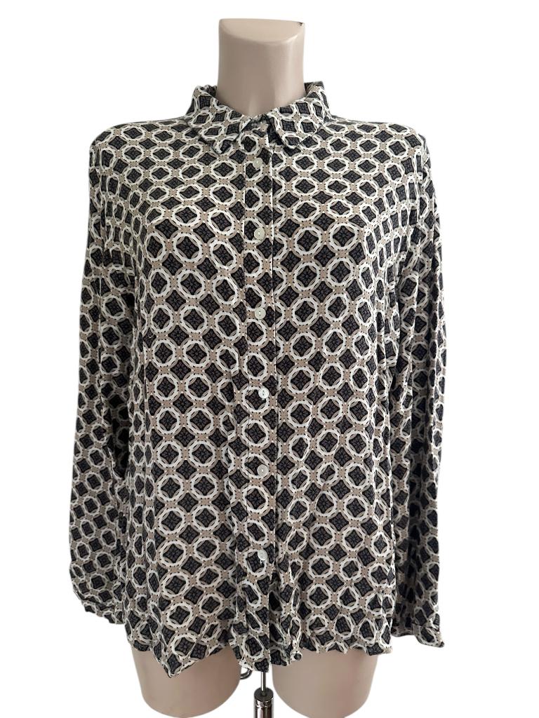 Est'Seven blouse XL, Kleding | Dames, Blouses en Tunieken, Zwart, Maat 46/48 (XL) of groter, Ophalen of Verzenden, Zo goed als nieuw