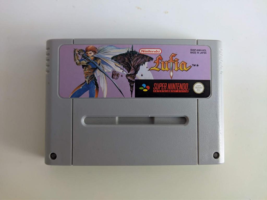 Originele SNES Lufia (Nederlandstalige versie), Spelcomputers en Games, Games | Nintendo Super NES, Gebruikt, 1 speler, Eén computer