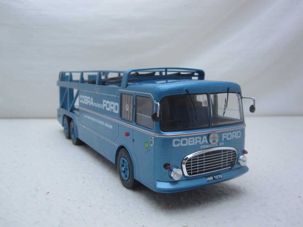 Fiat 306/2 Bartoletti Racing transporter Cobra 1:43 IXO, Hobby en Vrije tijd, Ophalen of Verzenden, Nieuw, Auto, Overige merken