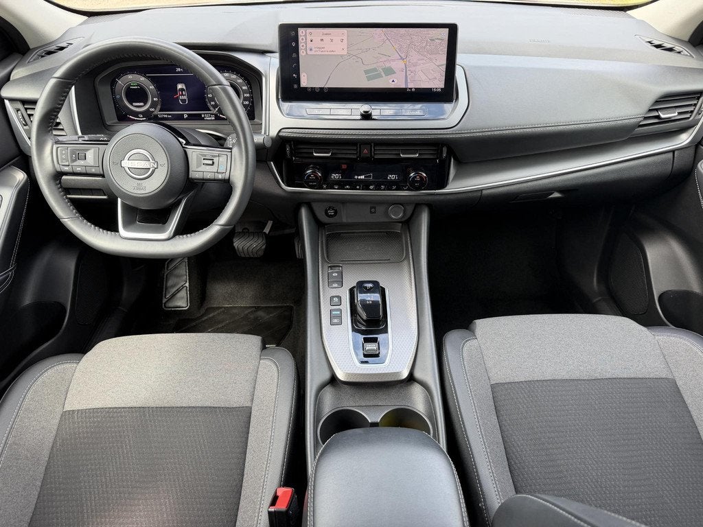 Nissan Qashqai 1.5 e-Power N-Connecta / Facelift / Navigatie, Auto's, Nissan, Gebruikt, 2 kWh, Wit, Bedrijf
