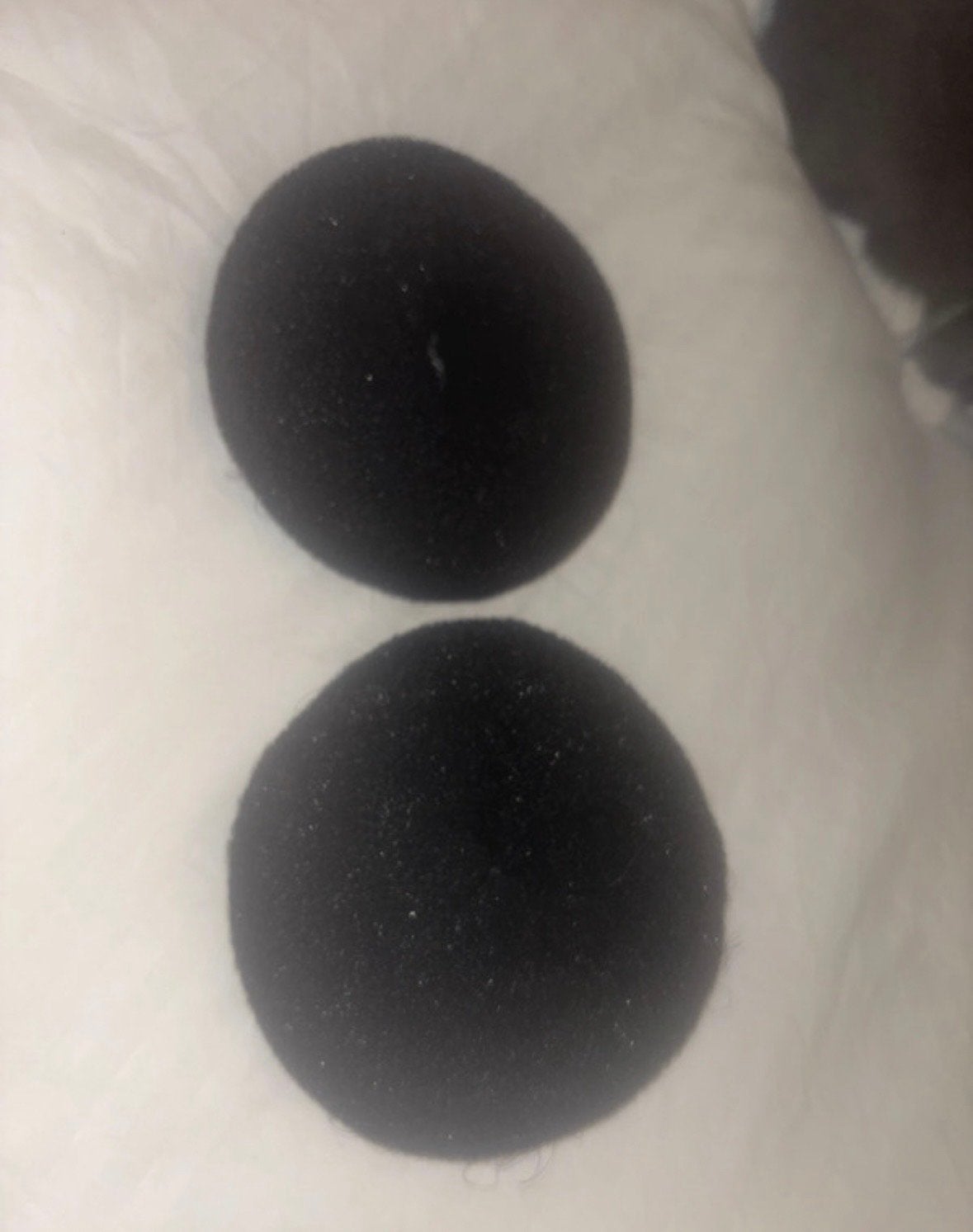 Haardonut voor een perfect knotje - Zwart, Ophalen of Verzenden, Gebruikt, Overige typen