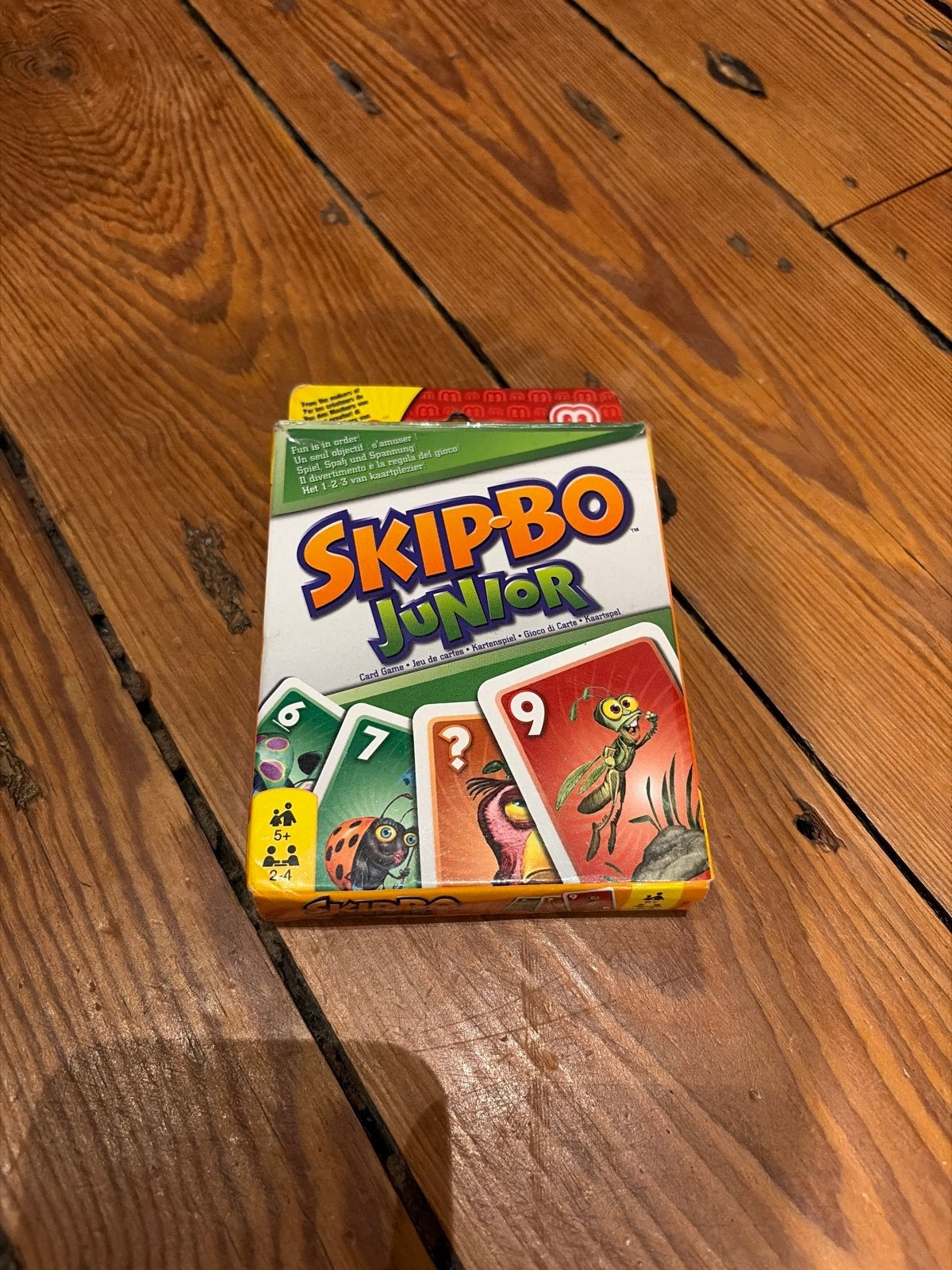 Skip-Bo Junior kaartspel voor kinderen, Hobby en Vrije tijd, Drie of vier spelers, Ophalen, Zo goed als nieuw
