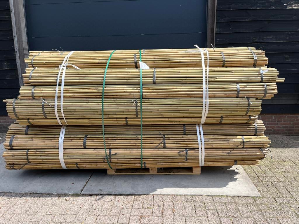 Bonenstokken bamboestok tonkin moes/groentetuin plantensteun, Tuin en Terras, Palen, Balken en Planken, Ophalen of Verzenden, Nieuw