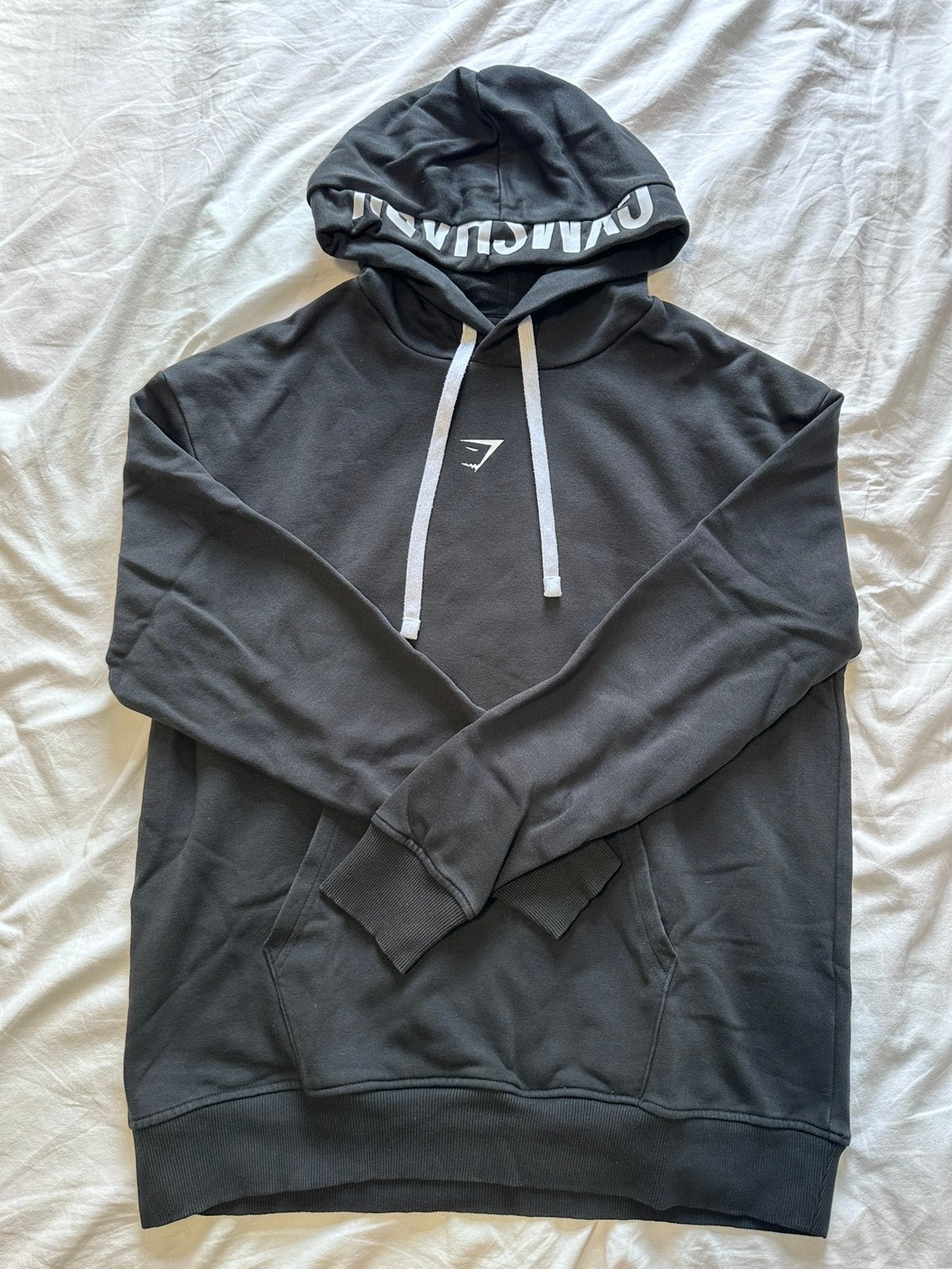 Gymshark hoodie, Zwart, Ophalen of Verzenden, Fitness of Aerobics, Maat 36 (S)