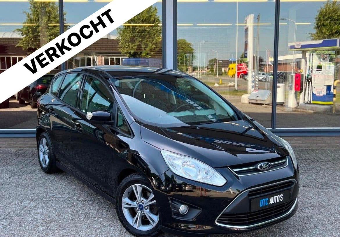 Ford C-Max 1.0 EcoBoost | Edition | Trekhaak |, Voorwielaandrijving, Euro 5, Zwart, Zwart