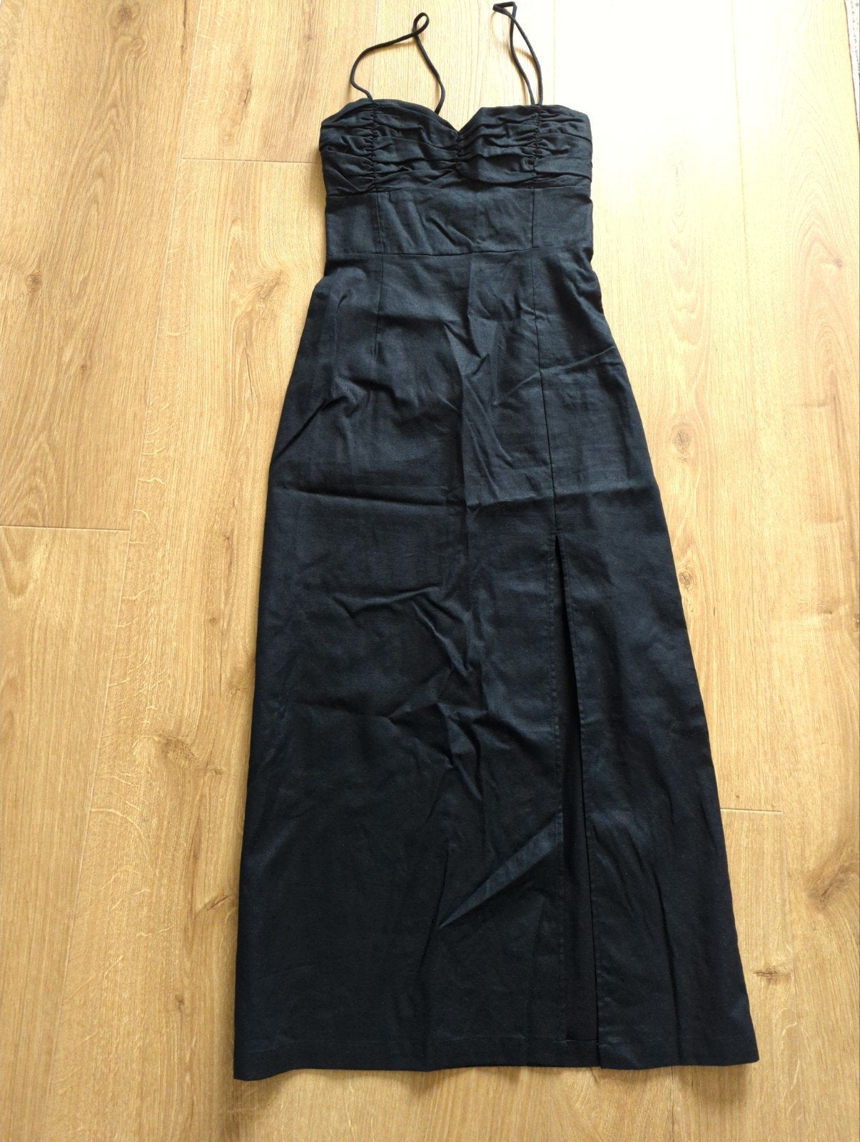Nieuwe linnen jurk van Zara maat 38, Verzenden, Nieuw, Maat 38/40 (M), Onder de knie