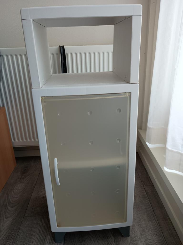 Kunststof badkamer kastje 82/30/30, Ophalen, Minder dan 50 cm, Overige typen, Minder dan 100 cm
