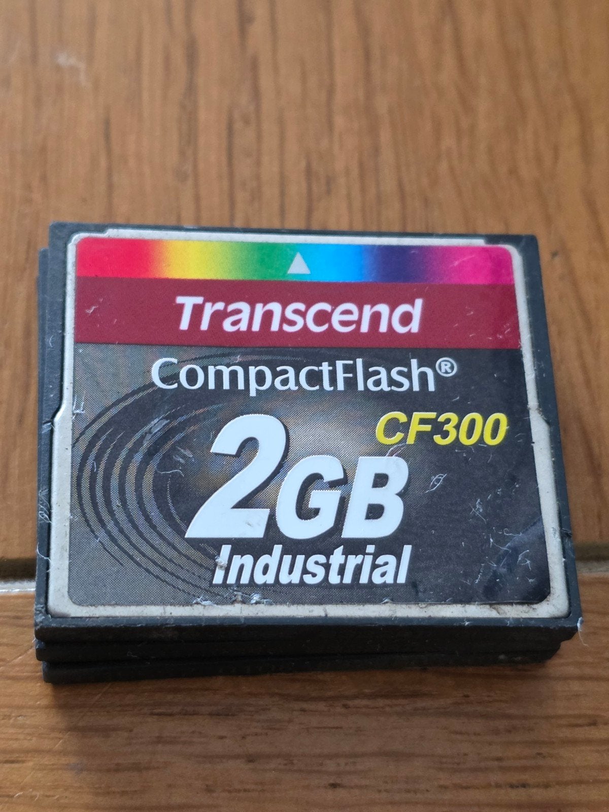 Transcend CompactFlash CF300 2GB Industrial Geheugenkaart, Gebruikt, Ophalen of Verzenden, Transcend, 2 GB