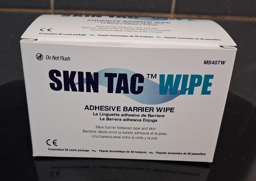 1 volle doos Skin Tac wipe, Ophalen of Verzenden, Nieuw