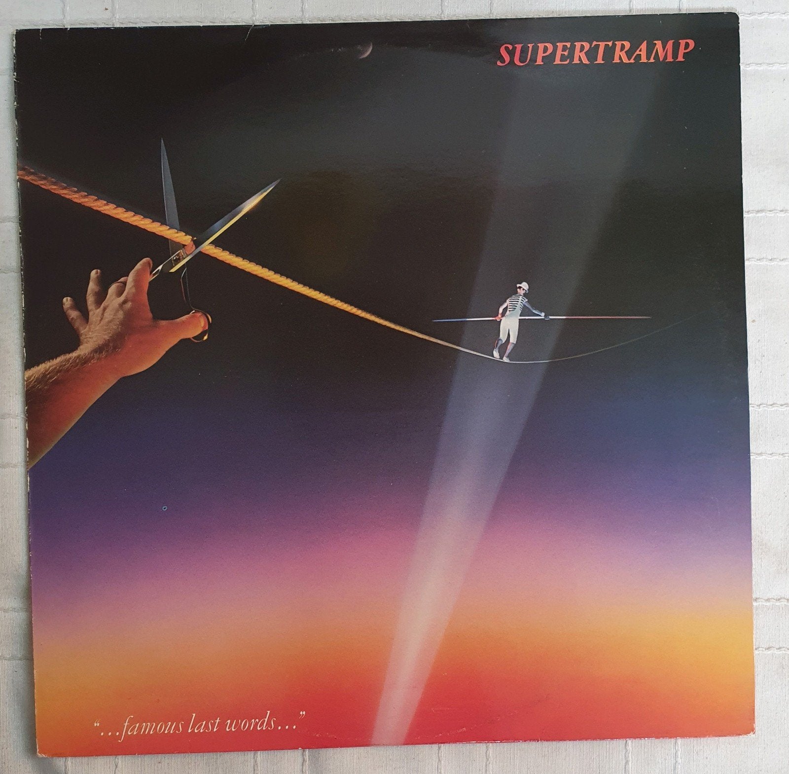 LP Supertramp - ".. Famous last words .." - 1982, LP, Rock, Verzenden, Zo goed als nieuw