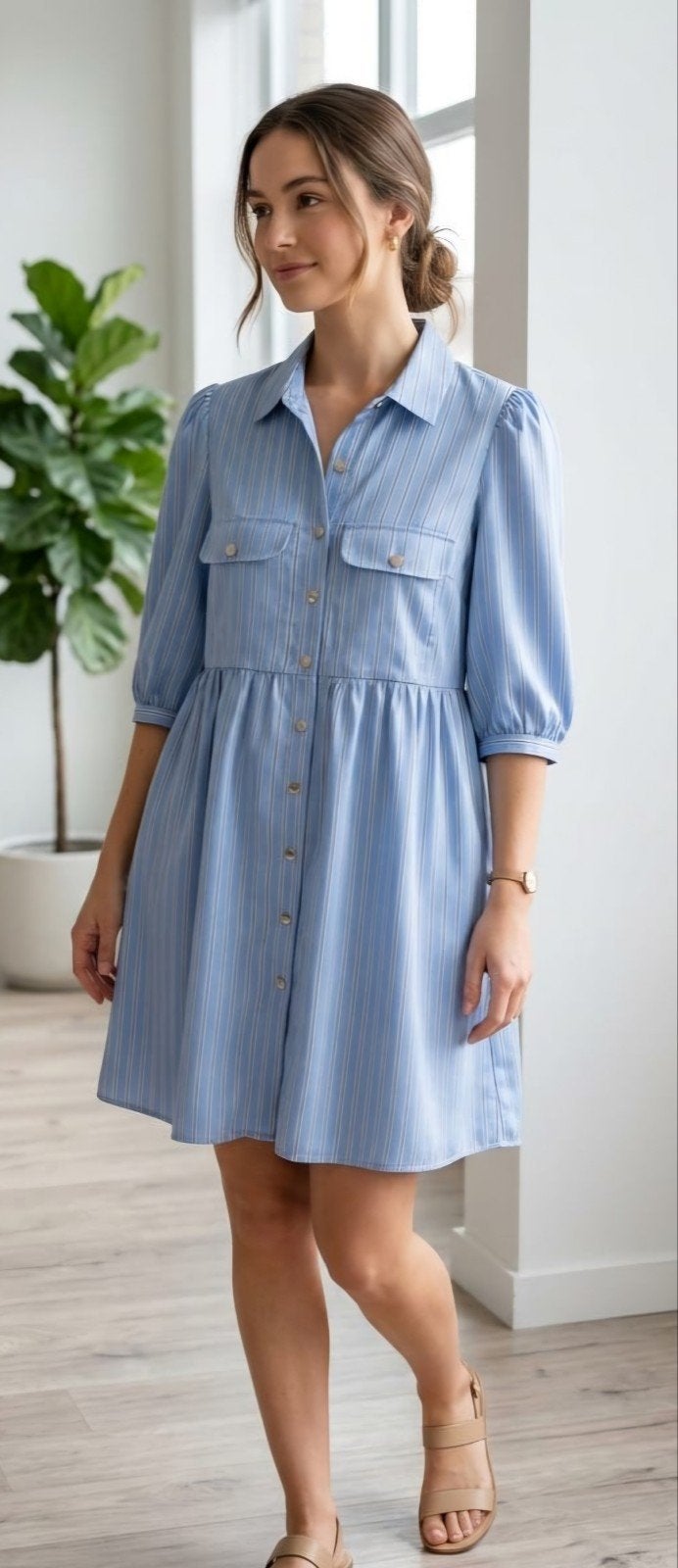 Ba&sh jurk maat XS nieuw, Blauw, Nieuw, Ophalen of Verzenden, Ba&sh