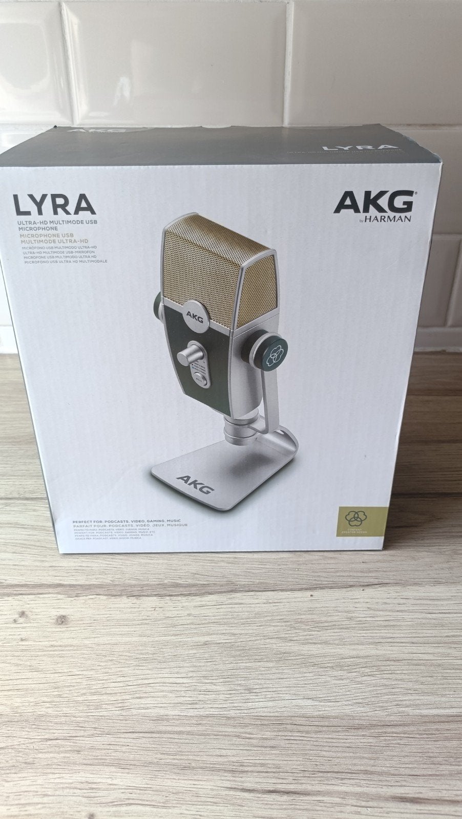 AKG Lyra Ultra-HD Multimode USB Microfoon, Muziek en Instrumenten, Microfoons, Nieuw, Studiomicrofoon, Ophalen of Verzenden