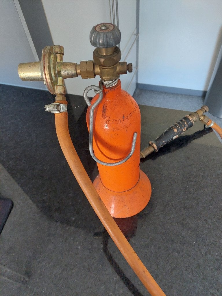 Kayser Propaanset met gasfles, slang en drukverdeler, Ophalen, Gebruikt, Overige typen