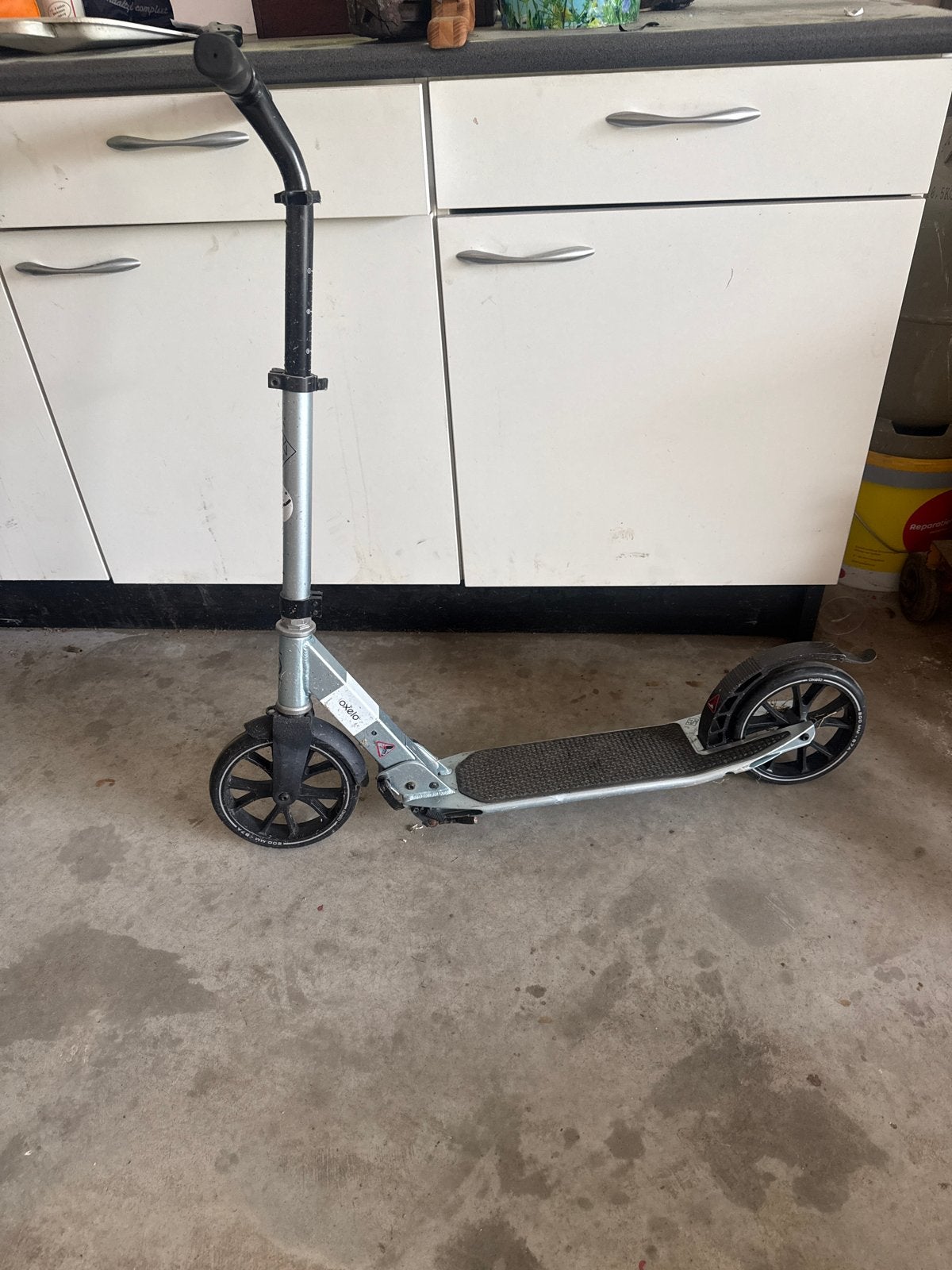 Gebruikte step - Oxelo Town 7 XL - Ideaal voor woon-werkverk, Fietsen en Brommers, Ophalen, Gebruikt, Gewone step