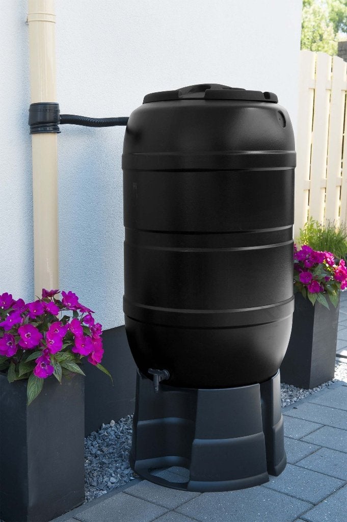 Nieuwe Regenton 210L, Ophalen, Kunststof, Met kraantje, 150 liter of meer